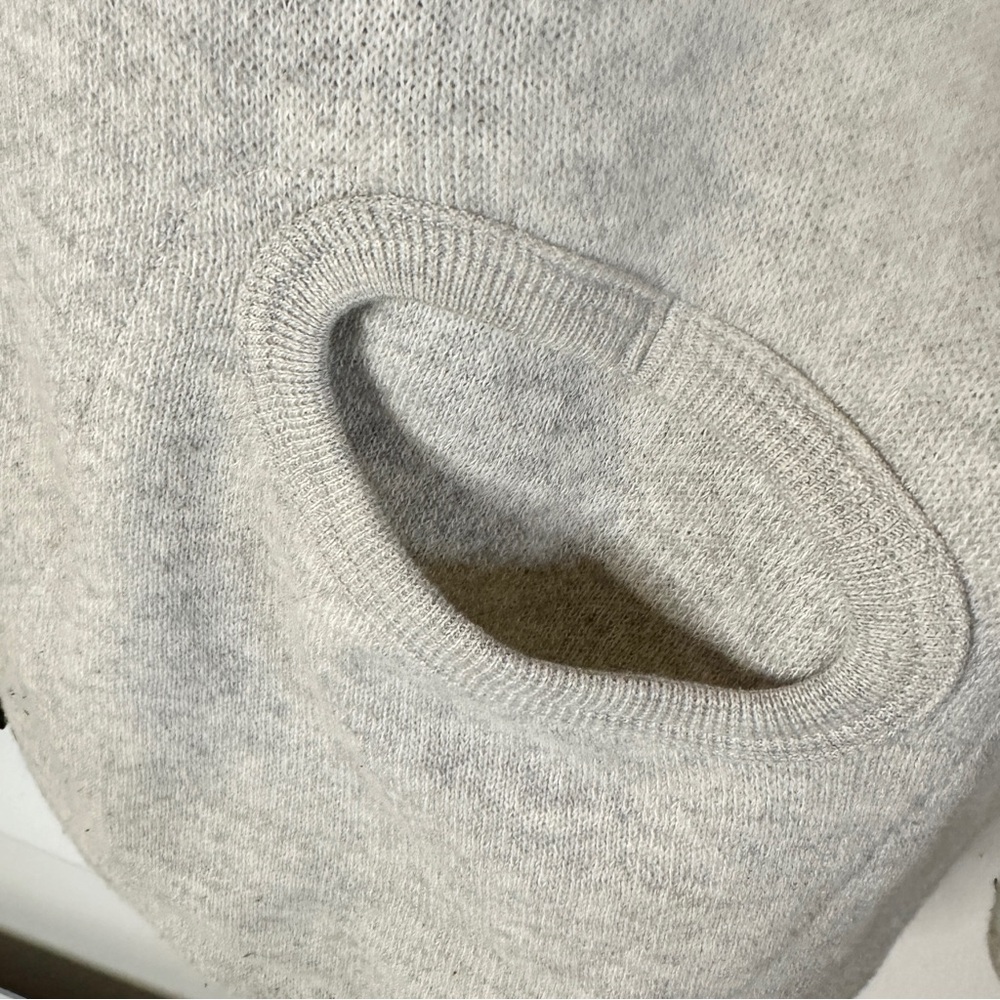 Coldsmoke Avani Zip-Up Heathered Light Gray Cotton Performance Jacket Me… - Picture 10 of 16